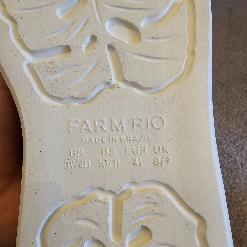 Farm Rio Womens Flip Flops - Picture 2 of 6